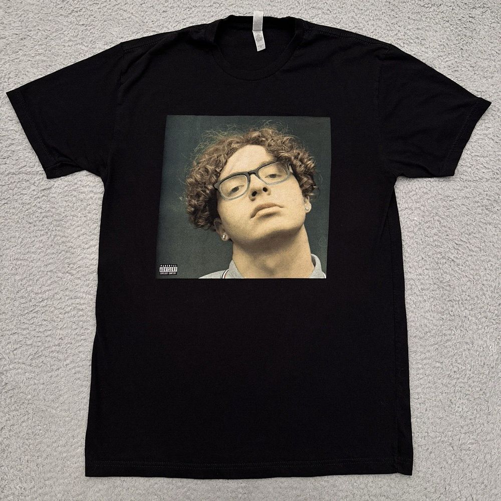 Jack Harlow Loose Album T-Shirt Men's‎ Medium Black Hip-Hop Rap Tee Louisville